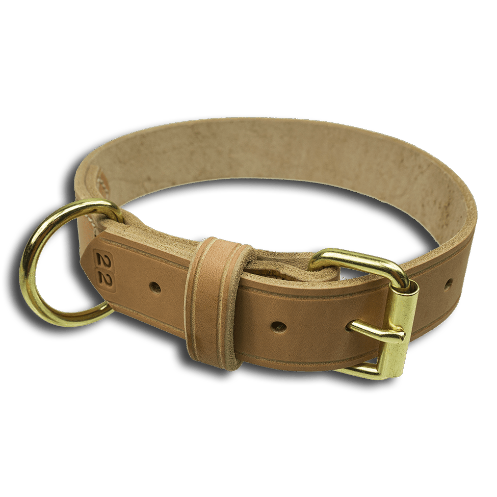 CALIBERDOG LEATHER COLLAR