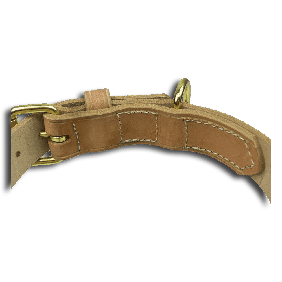 CALIBERDOG LEATHER COLLAR