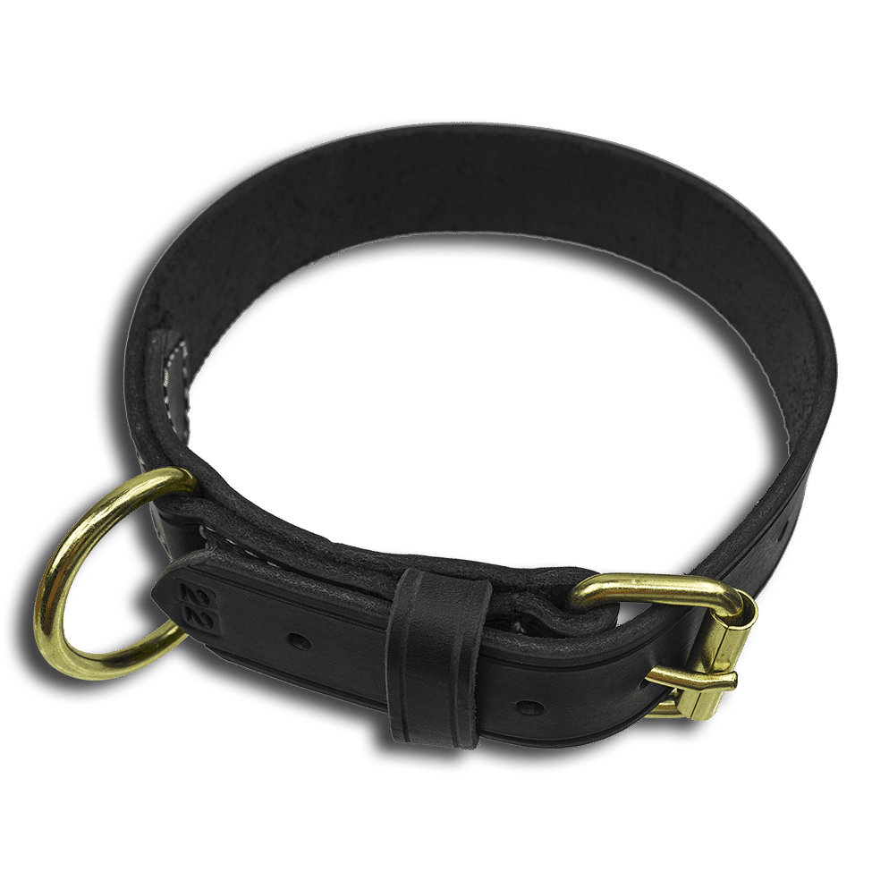 CALIBERDOG LEATHER COLLAR